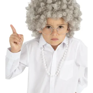 Kids Granny Perm Wig