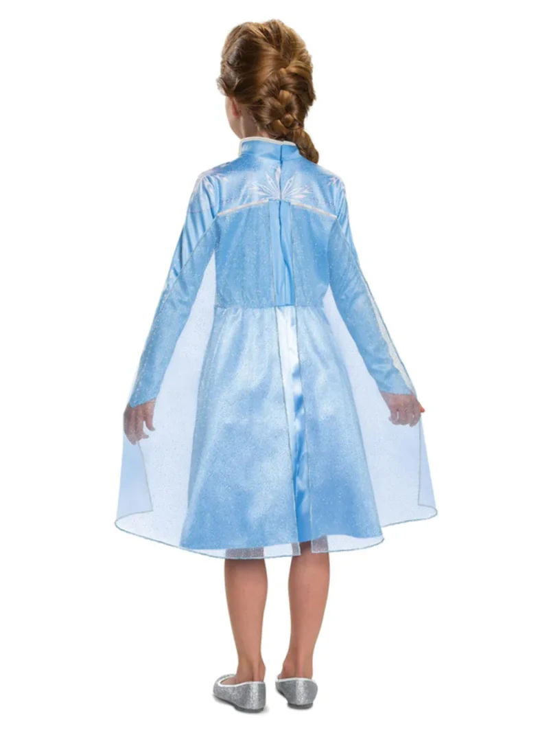 Disney Frozen Elsa Travelling Classic Childrens Fancy Dress Costume - Image 2