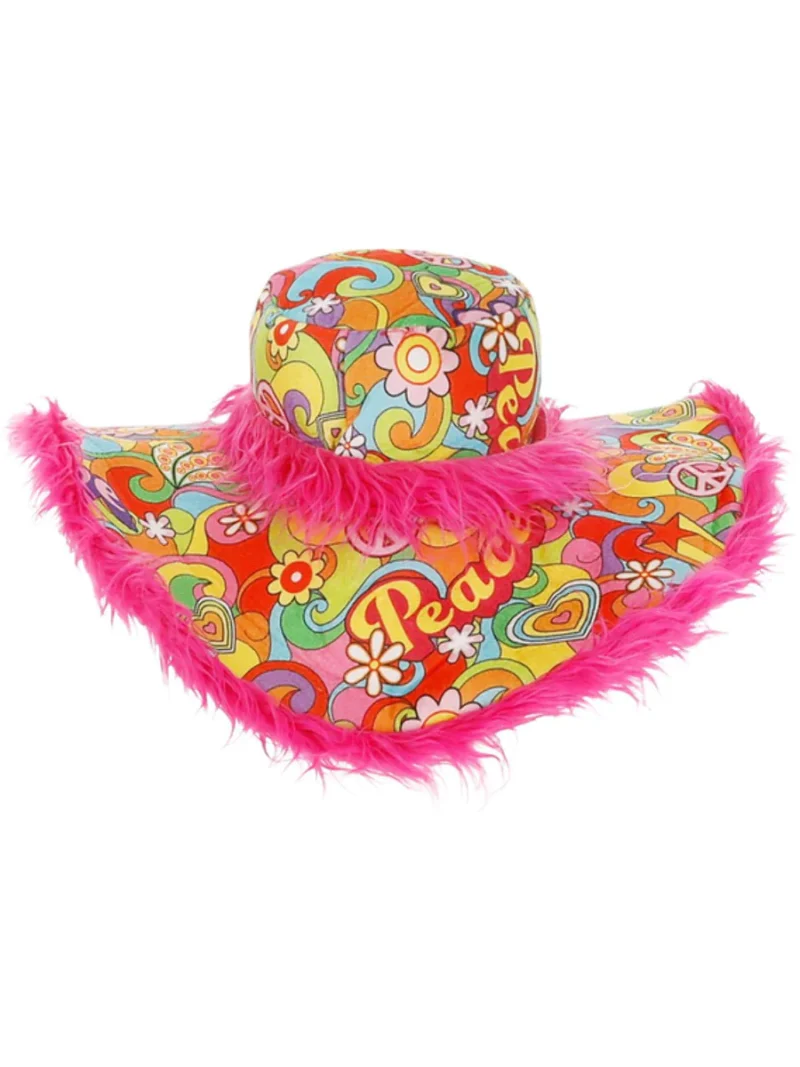 Summer Of Love Hippie Sun Hat - Image 2