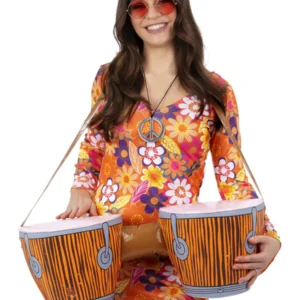 Inflatable Hippie Bongo Drums