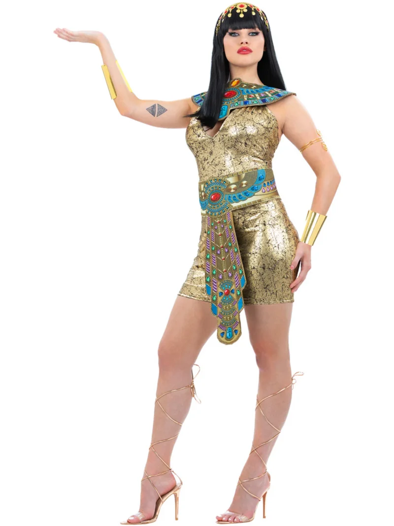 Fever Egyptian Ladies Fancy Dress Costume - Image 2