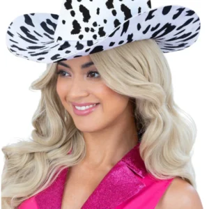 Cow Print Cowbot Hat - Image 2