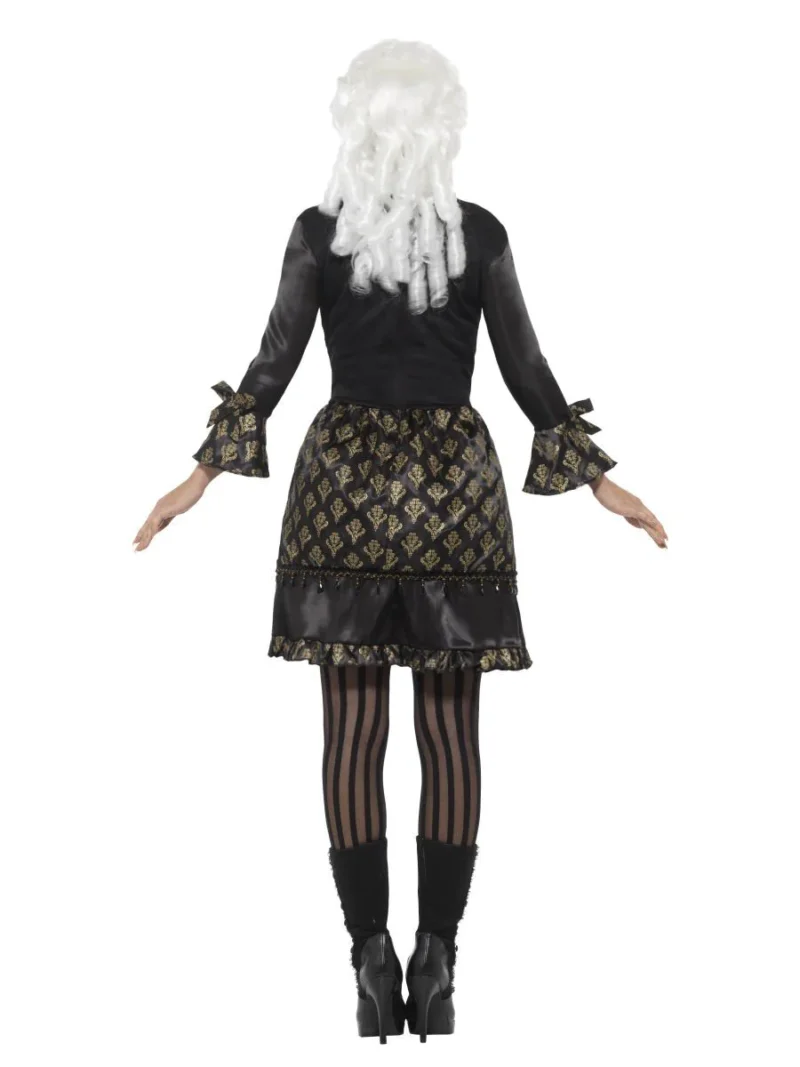 Deluxe Masquerade Lady Ladies Fancy Dress Costume - Image 2
