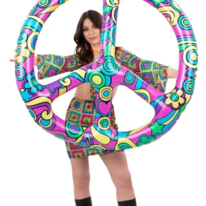 Giant Inflatable Peace CND Sign