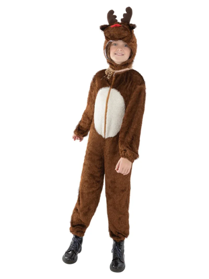 Reindeer Childrens Fancy Dress Costume - Image 3