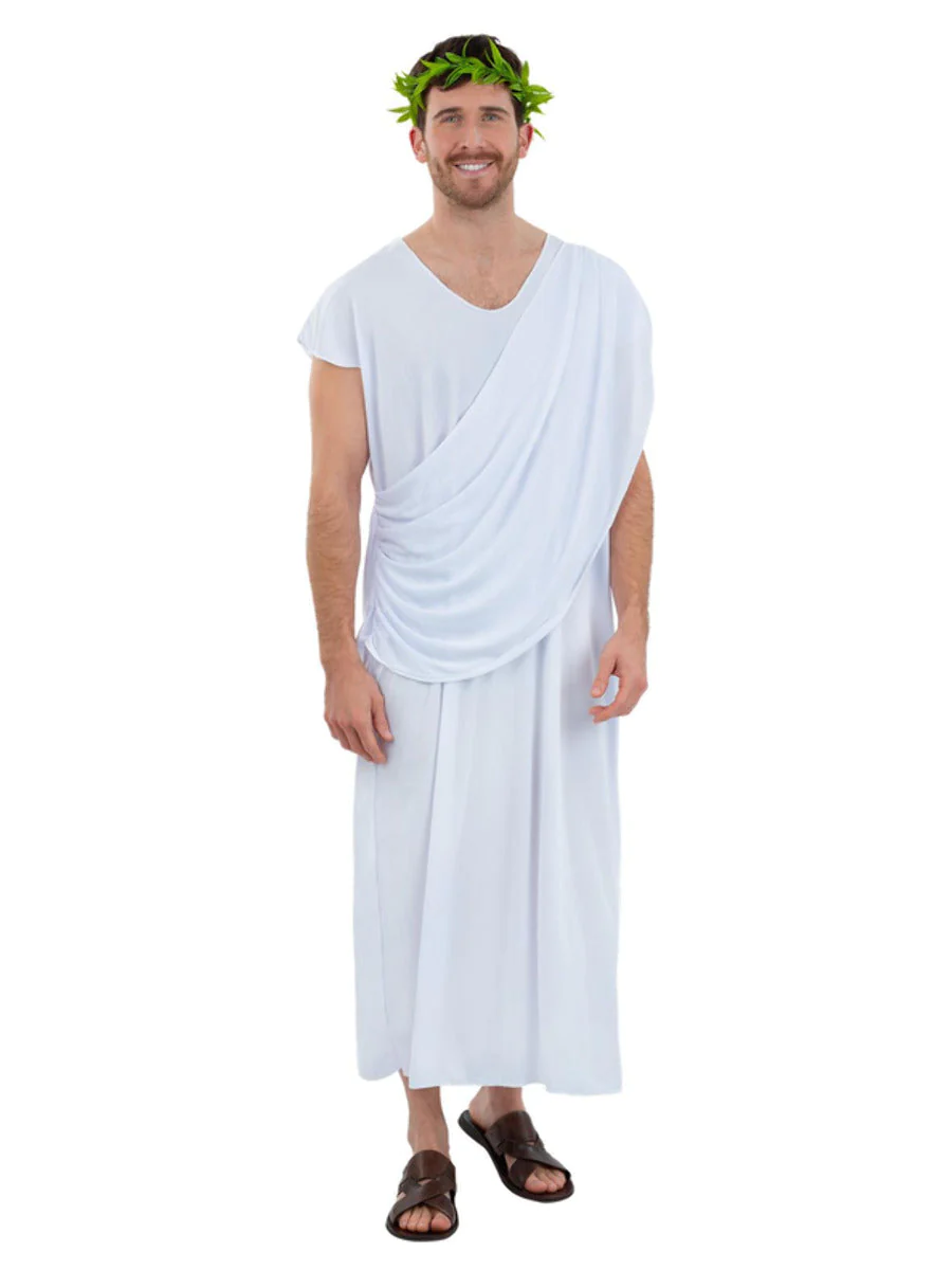 Greek Toga Unisex Fancy Dress Costume Fancy Dress Costume