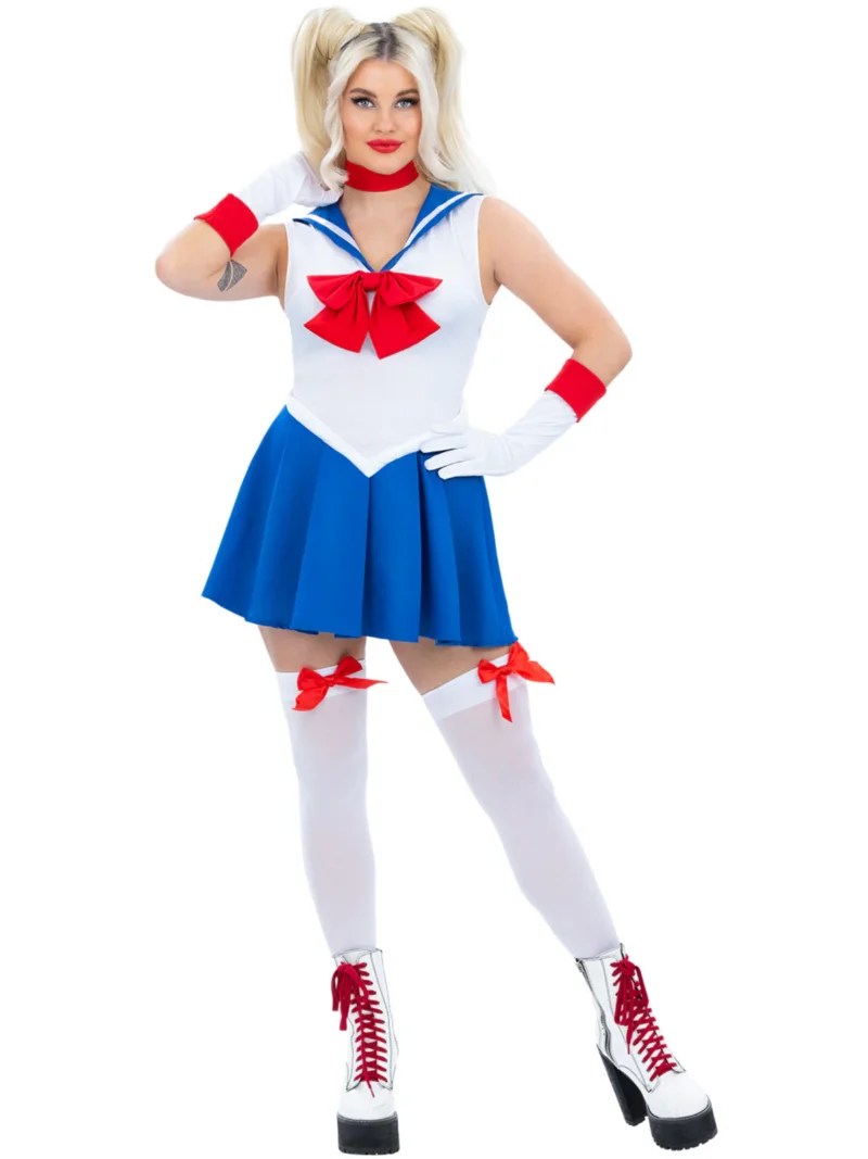 Fever Moon Star Sailor Ladies Fancy Dress Costume - Image 2