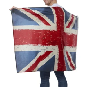 Union Jack Vintage Style Print Flag - Image 2
