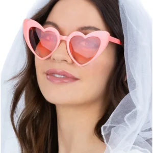 Light Pink Heart Hen Party Specs