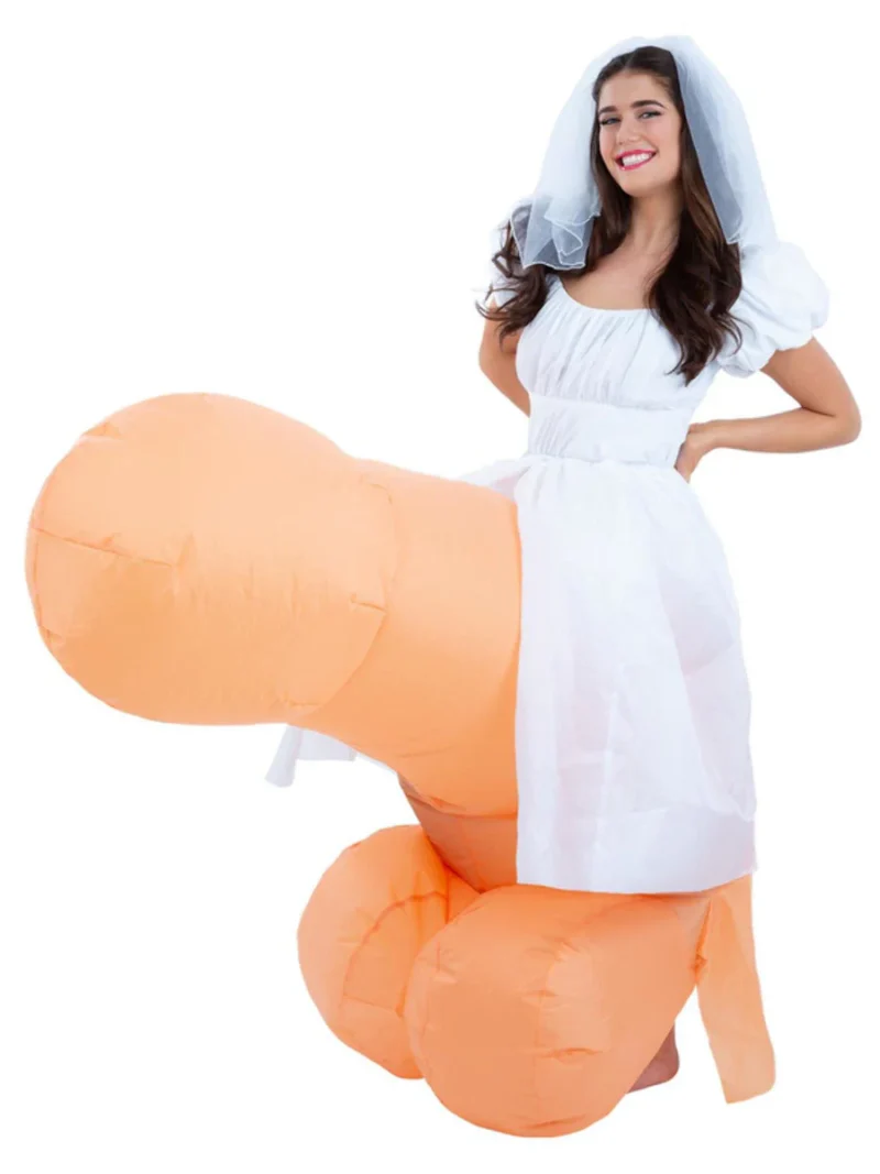 Bride On Inflatable Penis/Dick - Image 2