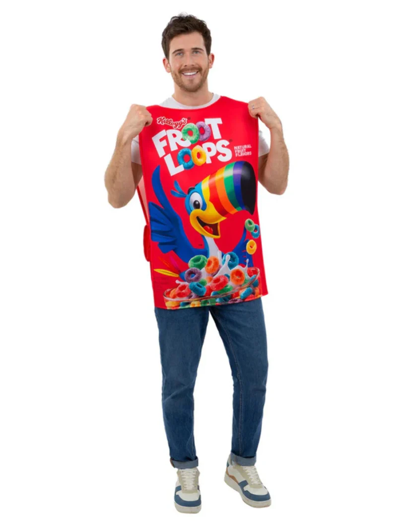 Kellogg's Fruit Loops Cereal Unisex Fancy Dress Costume - Image 2
