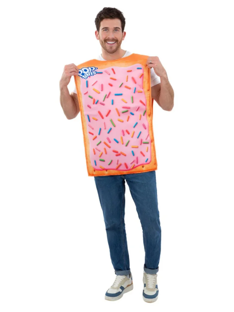 Kelloggs Pop Tarts Strawberry Milkshake Unisex Fancy Dress Costume - Image 2