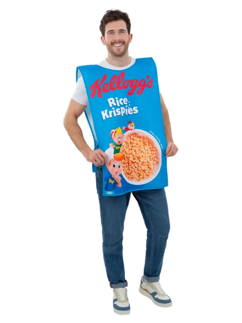 Kelloggs Rice Krispies Unisex Cereal Box Unisex Fancy Dress Costume - Image 2