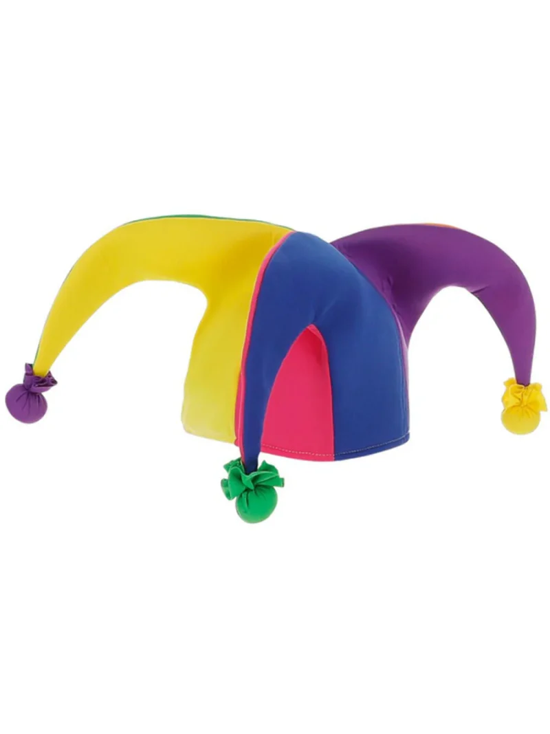 Neon Rainbow Jester Hat - Image 2