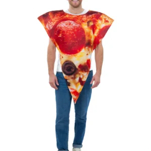 Pizza Slice Unisex Costume, Poncho