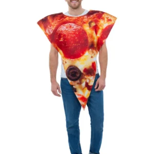 Pizza Slice Unisex Costume, Poncho - Image 2