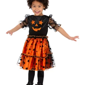Star Pumpkin Dress Childrens Fancy Dress Costume