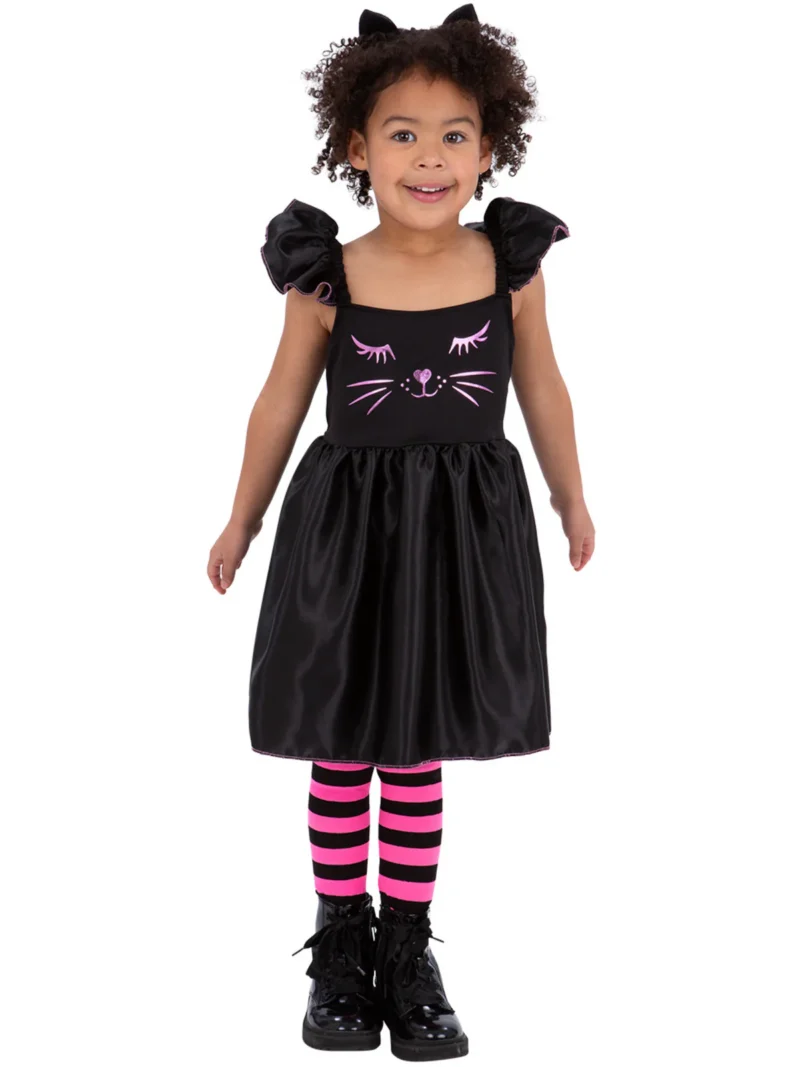 Toddler Cat Childrens Fancy Dress Costume - Image 2