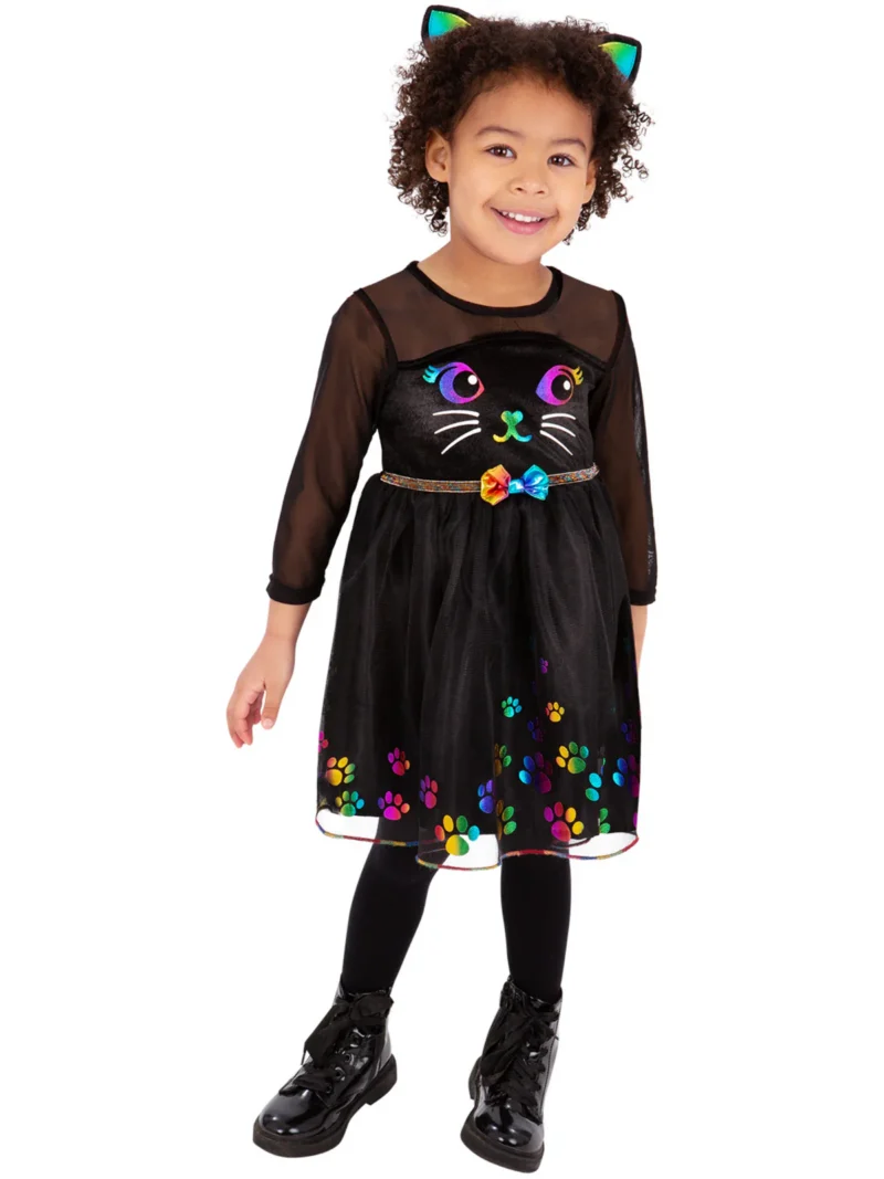 Rainbow Cat Childrens Fancy Dress Costume - Image 2