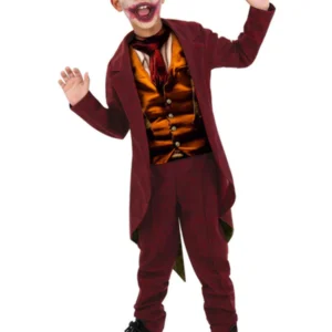 Modern Trickster (Joker) Childrens Halloween Fancy Dress Costume - Image 2
