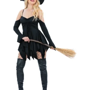 Sexy Witch Halloween Ladies Fancy Dress Costume - Image 2