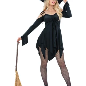 Sexy Witch Halloween Ladies Fancy Dress Costume