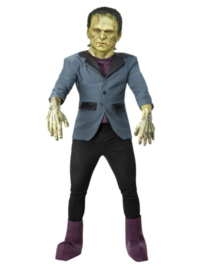 Universal Classic Monsters Frankenstien Mens Fancy Dress Costume - Image 2