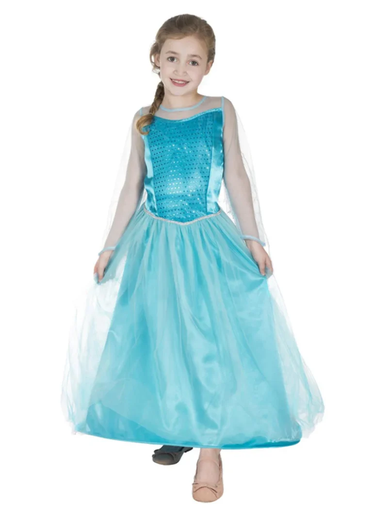 Ice Queen (Elsa) Childrens Fancy Dress Costume