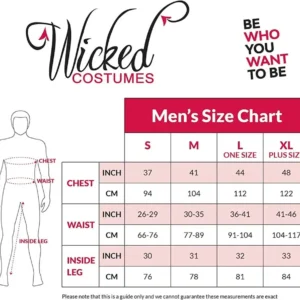 Red Hot Cheerleader Men's Fancy Dress Costume - Image 2