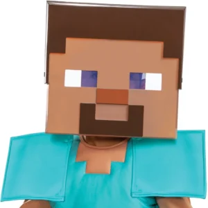 Minecraft Steve Childrens Fancy Dress Costume - Image 2