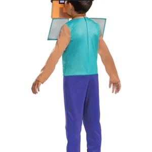 Minecraft Steve Childrens Fancy Dress Costume - Image 3
