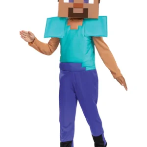 Minecraft Steve Childrens Fancy Dress Costume