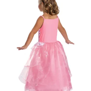 Wicked (NBC) Glinda Pink Dress Deluxe Childrens Fancy Dress Costume - Image 2