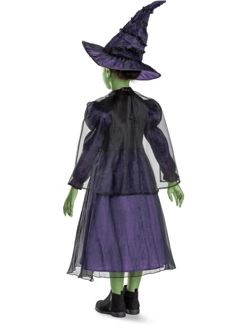 Wicked (NBC) Universal Elphaba Childrens Fancy Dress Costume - Image 2