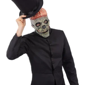 Exposed Brain Skull Mask - Image 2