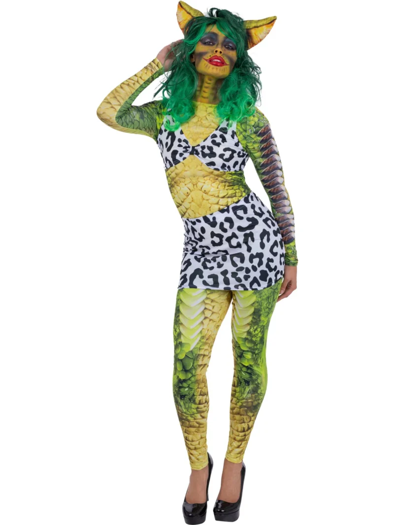 Gremlins 2 Greta Ladies Fancy Dress Costume - Image 2