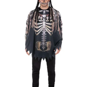 Adult Unisex Voodoo Witch Doctor Poncho - Image 2