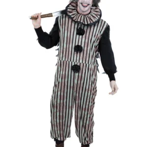 Dark Vintage Clown (Terrifier) Unisex Halloween Fancy Dress Costume