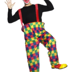 Hooped Clown Unisex Fancy Dress Costume - Image 2