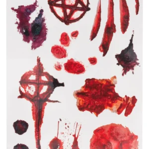 Smiffys Make-Up FX, Occult Wound Tattoo Transfers - Image 2