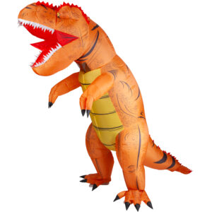 Inflatable Dinosaur Unisex Fancy Dress Costume - Image 2