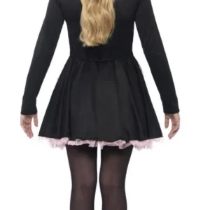 Sugar Skull Sweetie Teen Halloween Fancy Dress Costume - Image 2