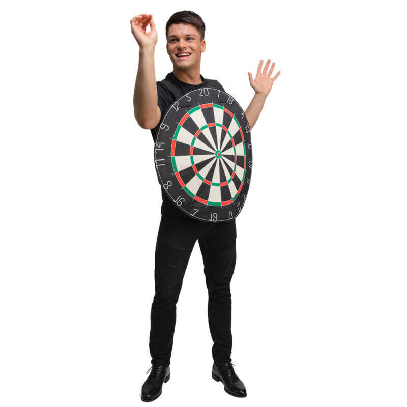 Funny Darts Board Novelty Unisex Fancy Dress Costume - Image 2