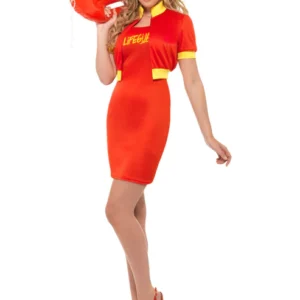 Lifeguard Babe Ladies Fancy Dress Costume