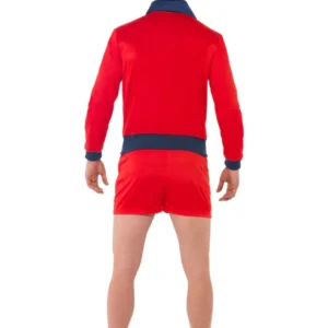Lifeguard Short Mens Fancy Dress Costume - Image 2
