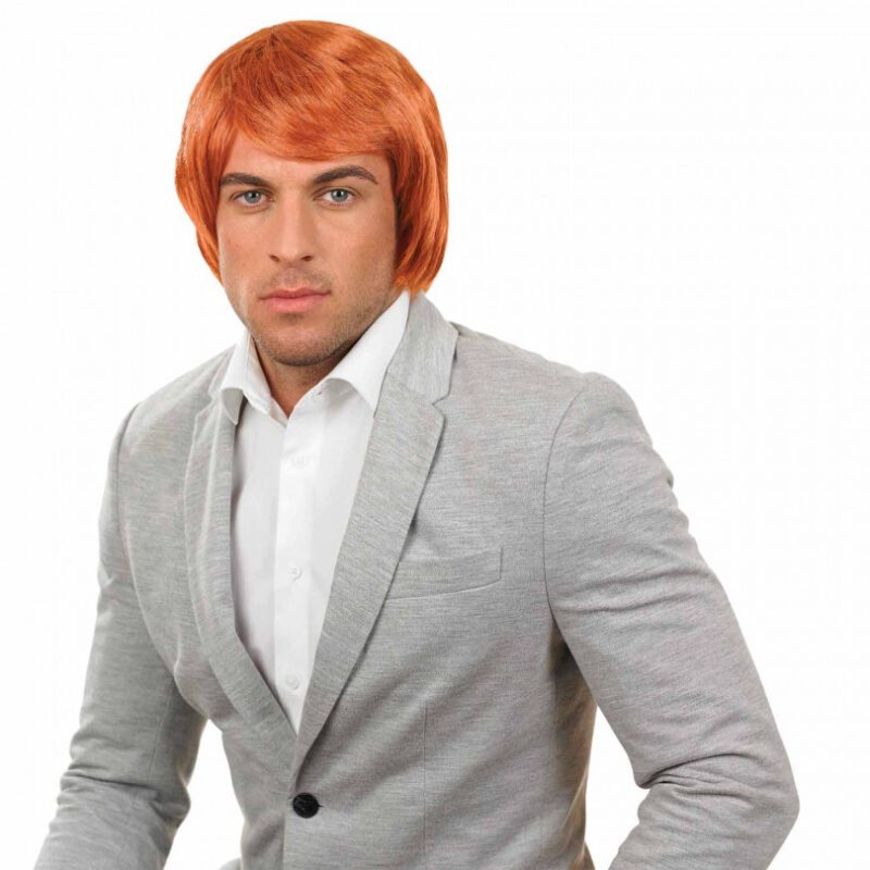 Ginger Pop Boy Band Wig