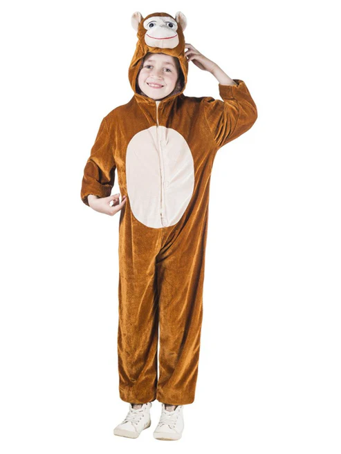 Monkey Unisex Childrens Fancy Dress Costume