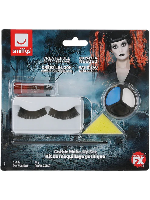 Smiffys Make-Up FX, Gothic Glamour Kit,