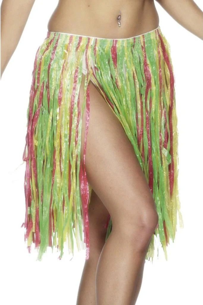 Multi-coloured Grass Skirt
