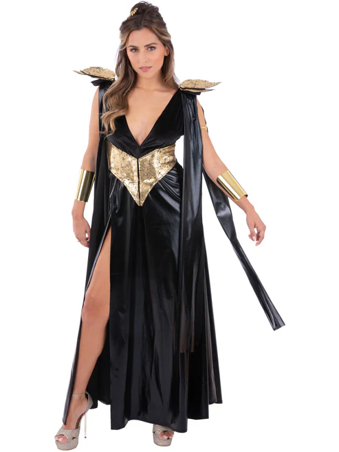 Fever Evil Queen Ladies Fancy Dress Costume